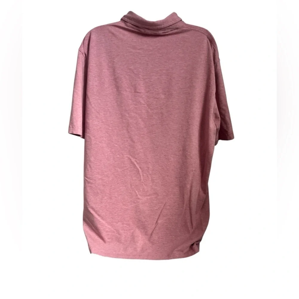 Men’s Public Rec Short Sleeve Pink Polo Size 2X
